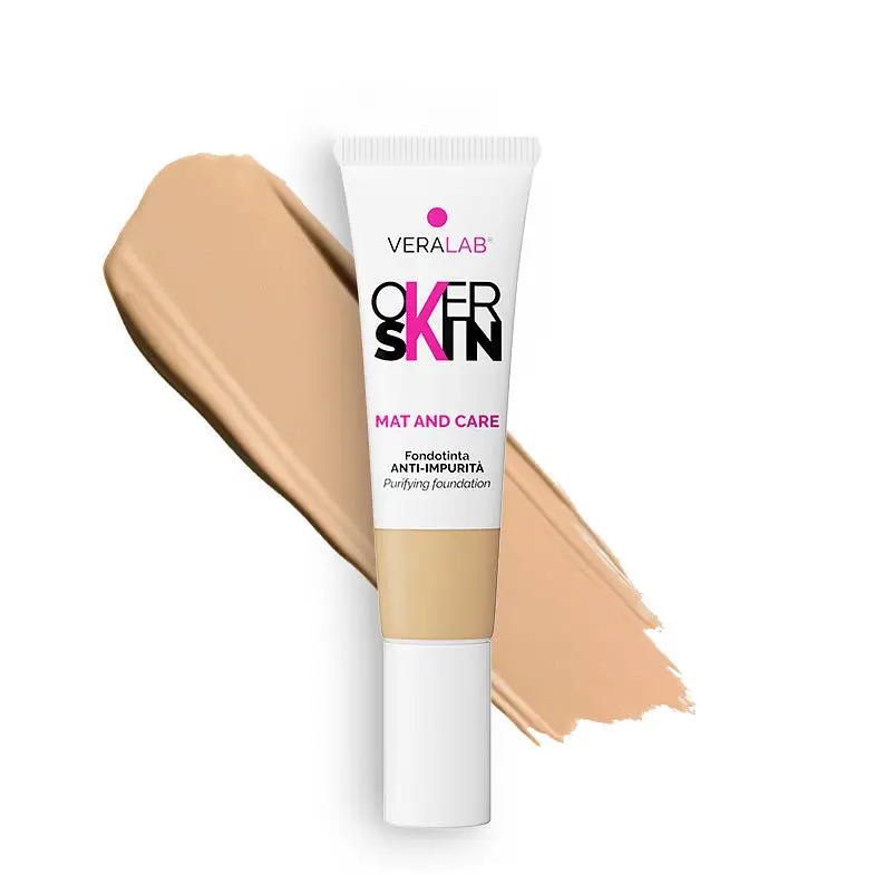 VeraLab Mat And Care Purifying Foundation 08 Mocha