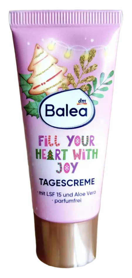 Balea Fill Your Heart With Joy Tagescreme LSF 15 (Ingredients