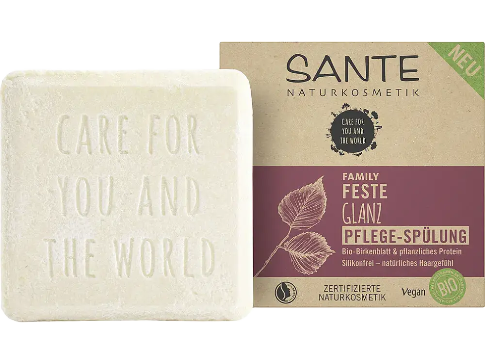 SANTE Naturkosmetik Family Feste Glanz Pflege-Spülung