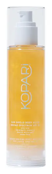 Kopari Sun Shield Body Glow SPF 50 Broad Spectrum Sunscreen