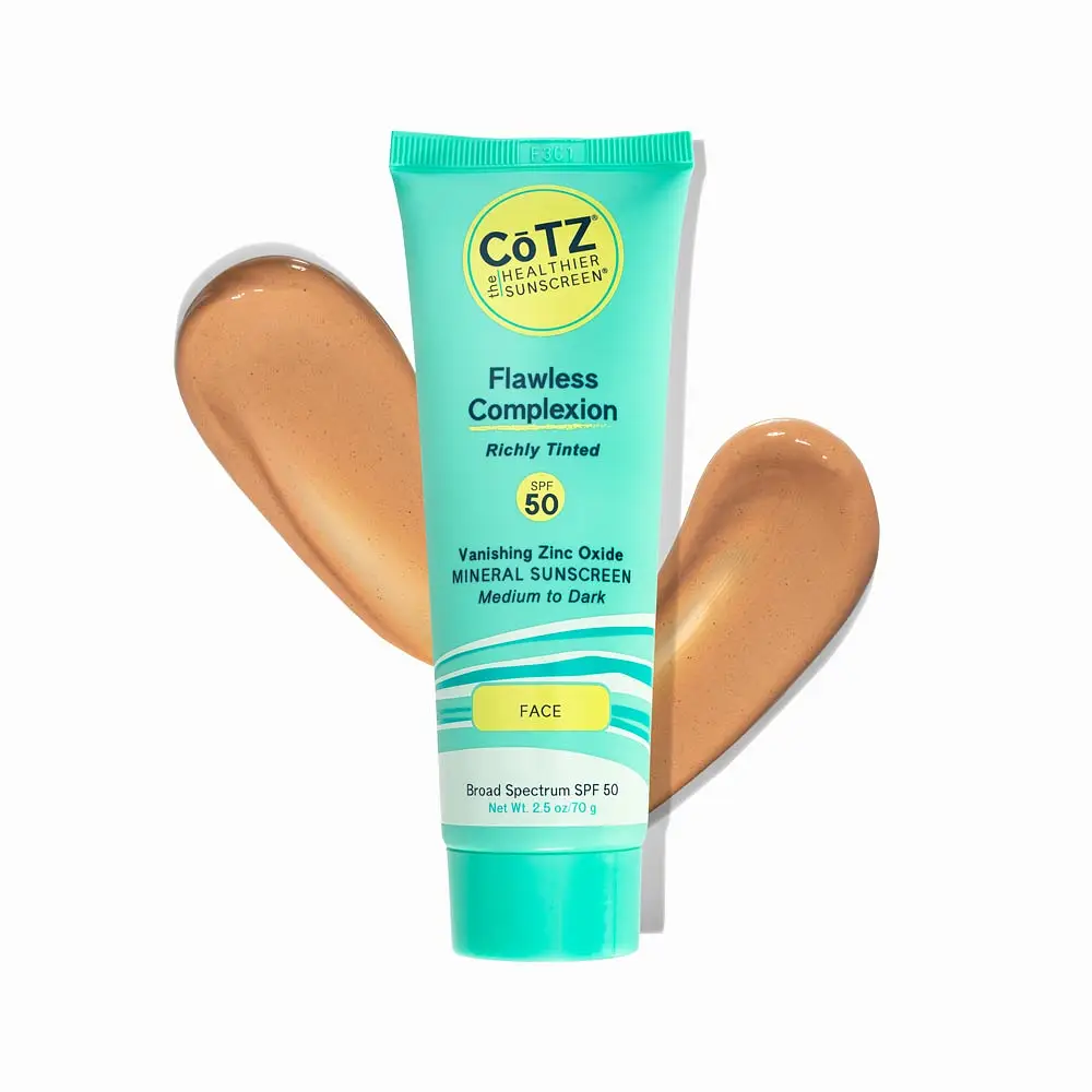 Cotz Skincare Flawless Complexion SPF 50 Tinted Richly