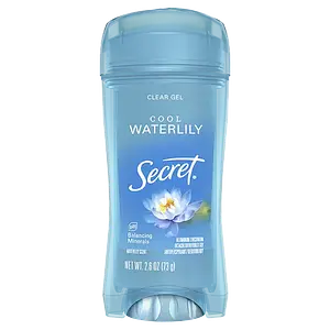 Secret Fresh Clear Gel Antiperspirant Deodorant Cool Waterlily