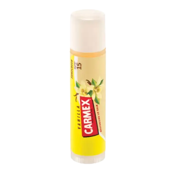 Carmex Click-Stick Moisturizing Lip Balm SPF 15 Vanilla