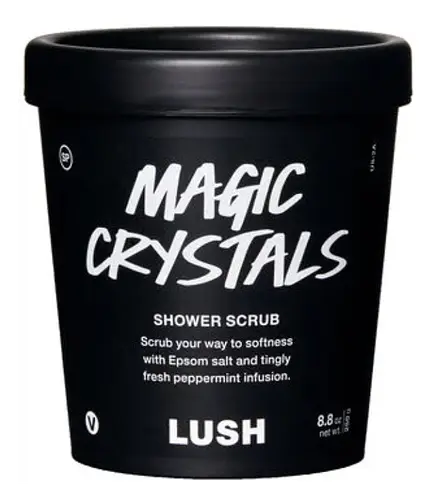 LUSH Magic Crystals Body Scrub