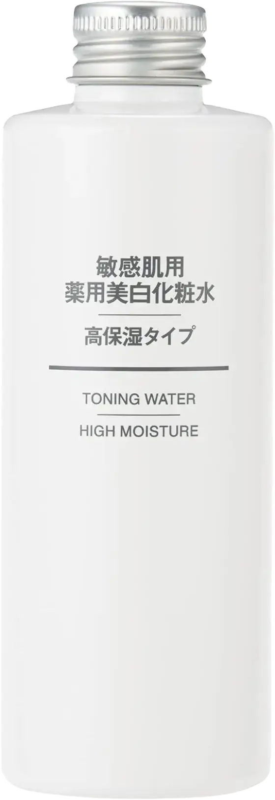 Muji Sensitive Skin Brightening Toning Water High Moisture