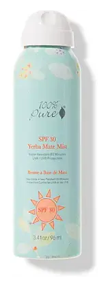 100% Pure Yerba Mate Mist SPF 30