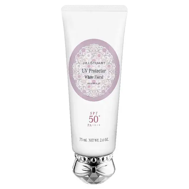 Jill Stuart UV Protector White Floral SPF 50+