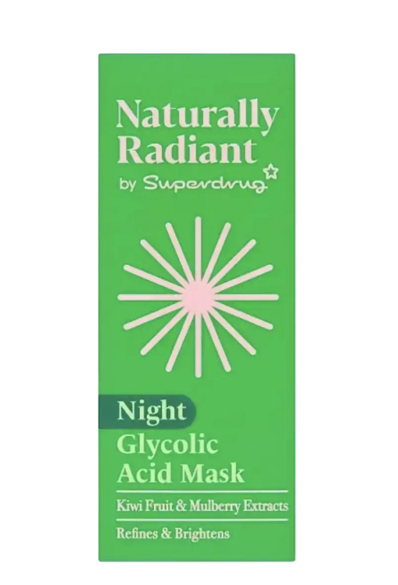 Superdrug Naturally Radiant Night Glycolic Acid Mask