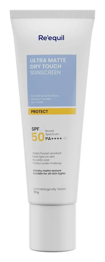 Re’equil Ultra Matte Dry Touch Sunscreen SPF 50