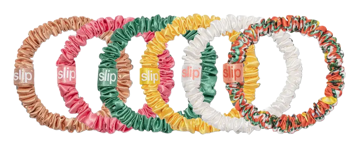 Slip La Dolce Vita Skinny Scrunchies