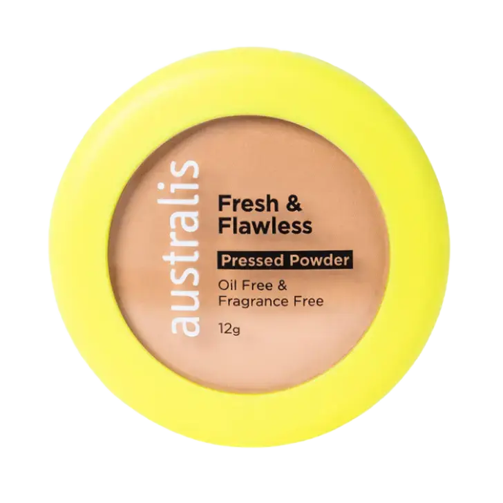 Australis Fresh & Flawless Pressed Powder Darkest Brown