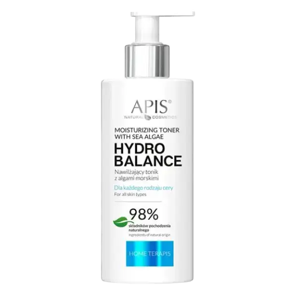 APIS Natural Cosmetics Hydro Balance Nawilżający Tonik Do Twarzy