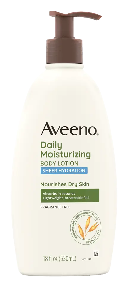 Aveeno Daily Moisturizing Sheer Hydration Dry Skin Lotion