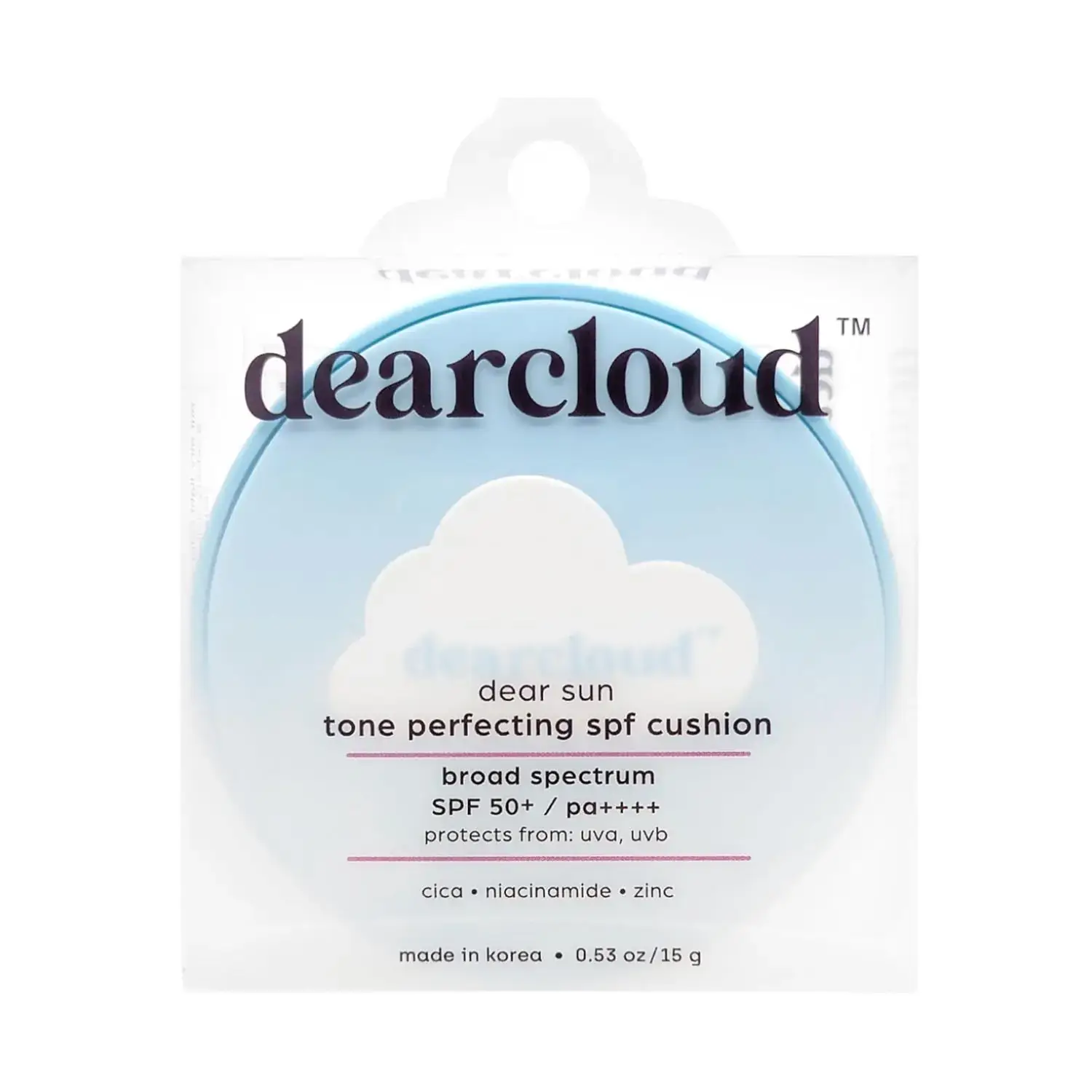 Dearcloud Dear Sun Perfecting SPF 50+ Cushion