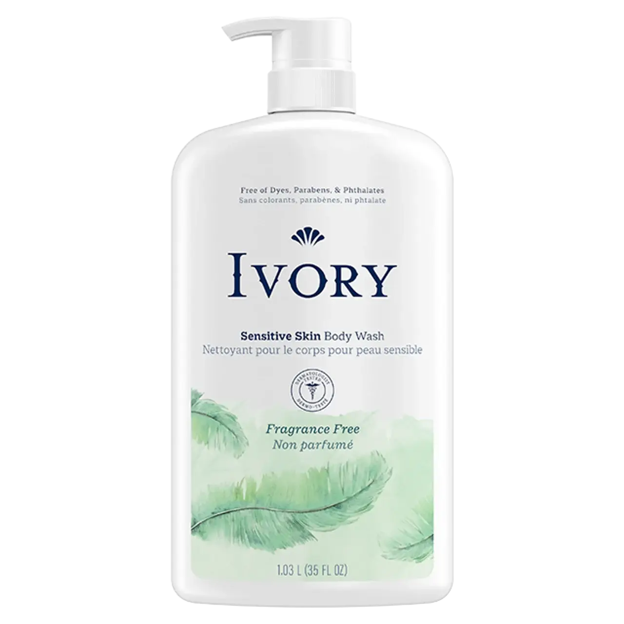 Ivory Sensitive Skin Body Wash Fragrance Free