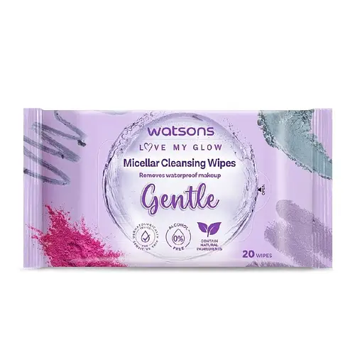 Watsons Micellar Cleansing Wipes Gentle