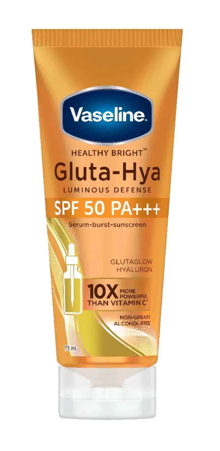 Vaseline Gluta-Hya Serum Burst Luminous Defense Sunscreen SPF 50 India