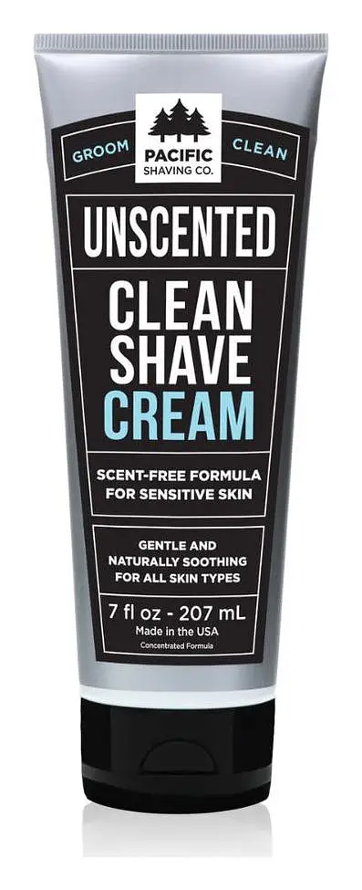 Pacific Shaving Company Clean (Unscented) Shave Cream