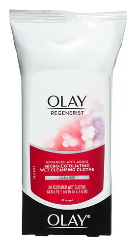 Olay Regenerist Micro-Exfoliating Wet Cleansing Cloths