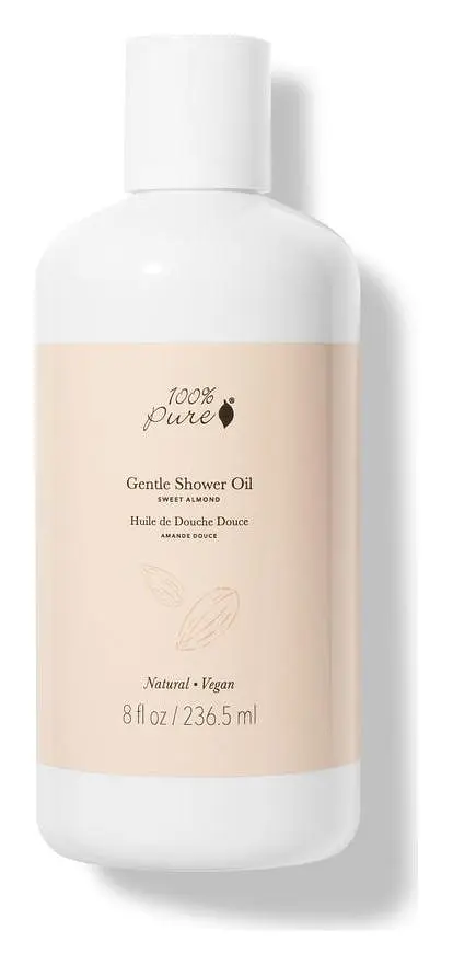 100% Pure Gentle Shower Oil Sweet Almond