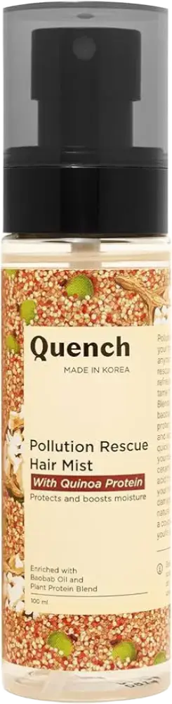Quench Botanics Pollution Rescue Hair Mist With Quinoa Protein