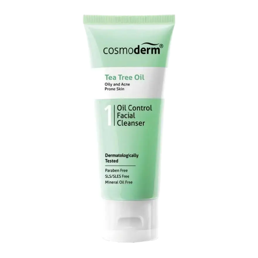 Cosmoderm Tea Tree Oil Oil Control Facial Cleanser