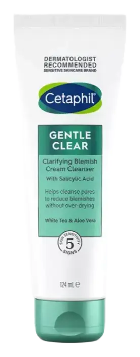Cetaphil Gentle Clear Clarifying Blemish Cream Cleanser UK