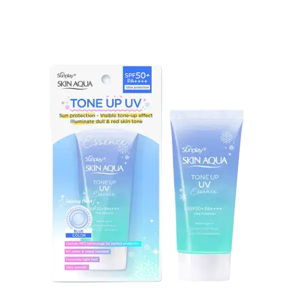Skin Aqua Tone Up UV Essence Blue SPF 50+ Vietnam