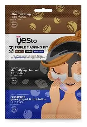 Que Bella Hydrate Detox And Recharge Triple Masking Kit