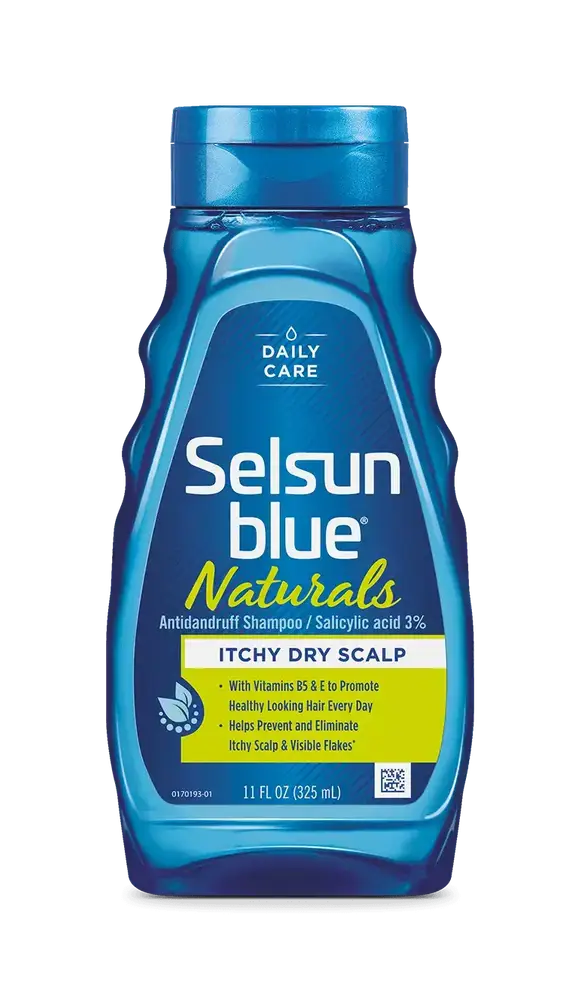 Selsun Blue Naturals Itchy Dry Scalp Antidandruff Shampoo