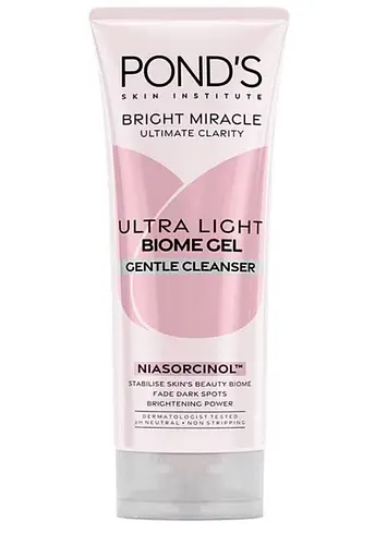Pond's Bright Miracle Ultra Light Biome Gel Gentle Cleanser