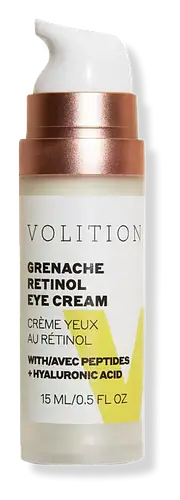 Volition Beauty Grenache Retinol Eye Cream with Peptides + Hyaluronic Acid