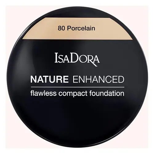 ISADORA Nature Enhanced Flawless Compact Foundation 80 Porcelain
