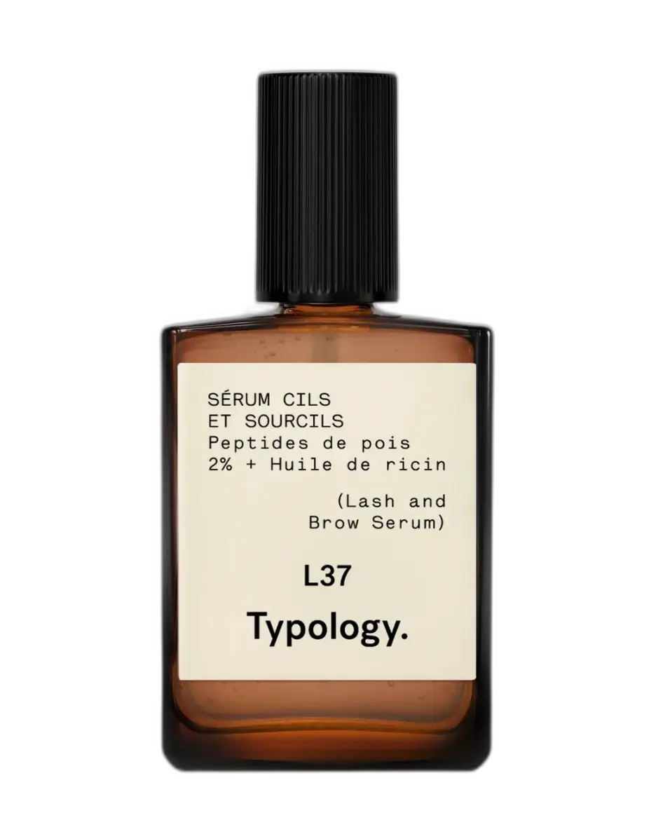 Typology L37 Lash And Brow Serum With 2% Pea Peptides + Castor Oil
