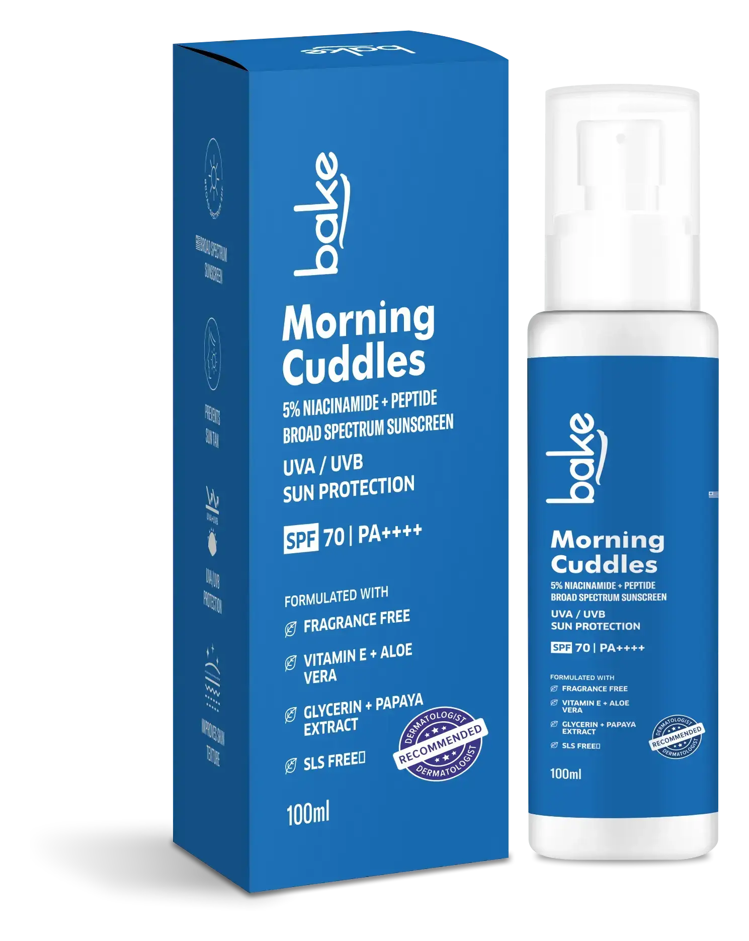 Bake Morning Cuddles Sun Protection SPF 70