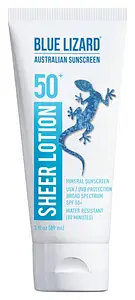 Blue Lizard Sheer Body Mineral Sunscreen Lotion