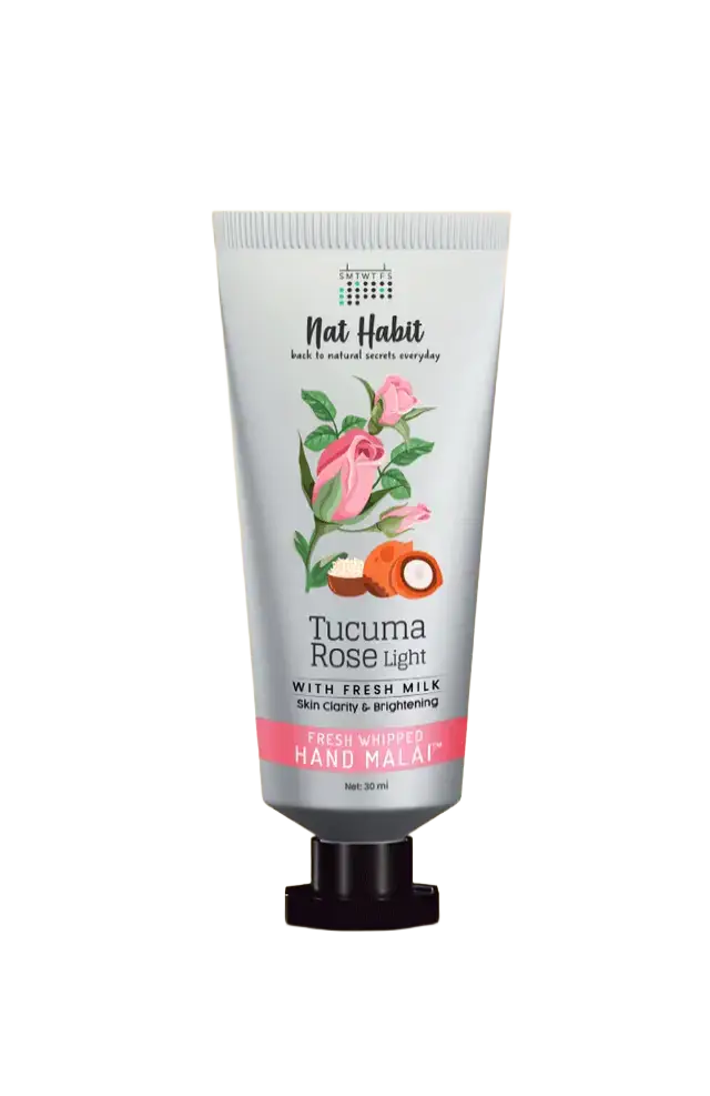 Nat Habit Fresh Whipped Hand Malai Tucuma Rose