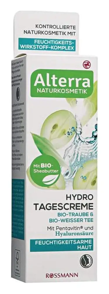 Alterra Naturkosmetik Hydro Tagescreme Bio-Traube (Hydro Day Cream Organic Grape)