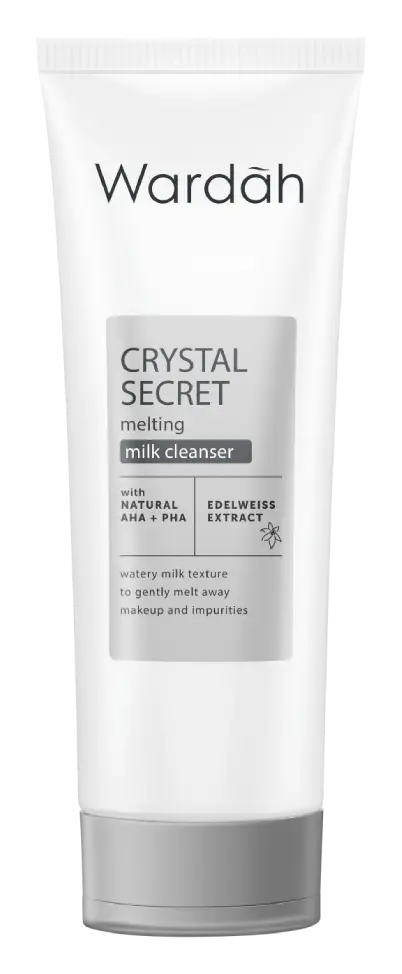 Wardah Crystal Secret Melting Milk Cleanser