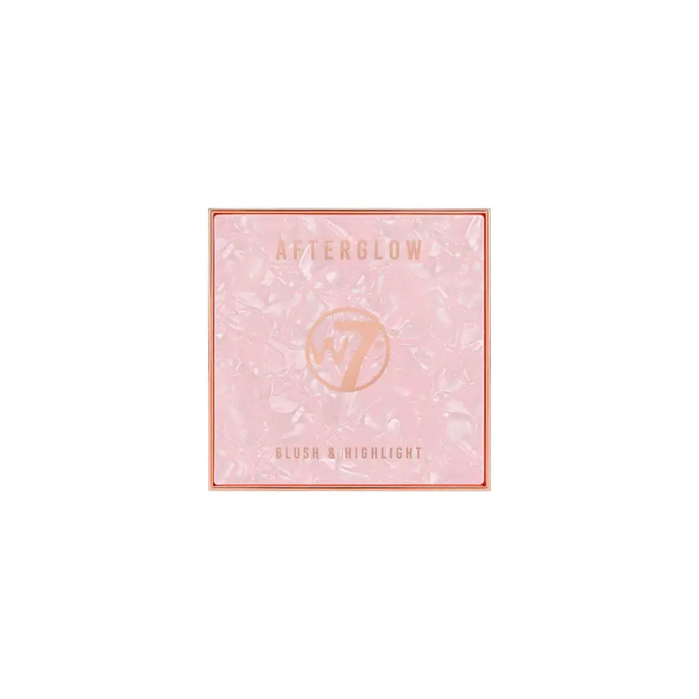 W7 Afterglow Blush & Highlight Pink