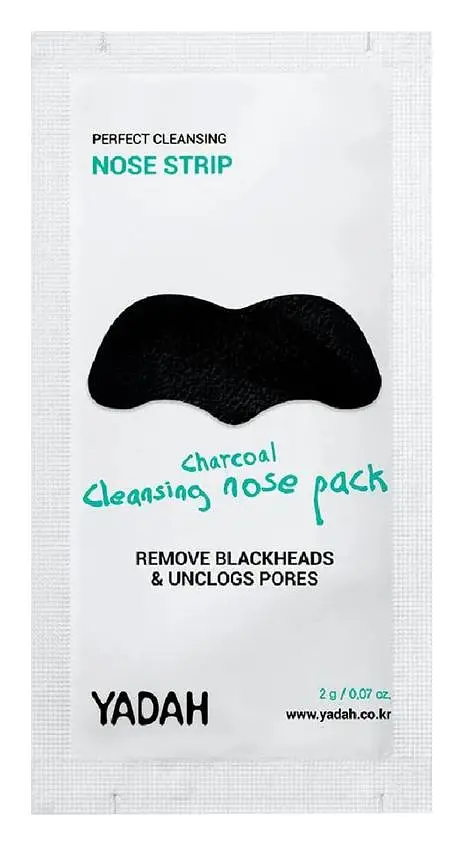 Yadah Cosmetics Cleansing Nose Pack Charcoal Blackheads & Unclogs Pores