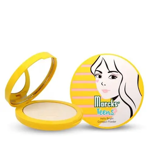 Marcks Cosmetic Teens Hello Bright Compact Powder Creme