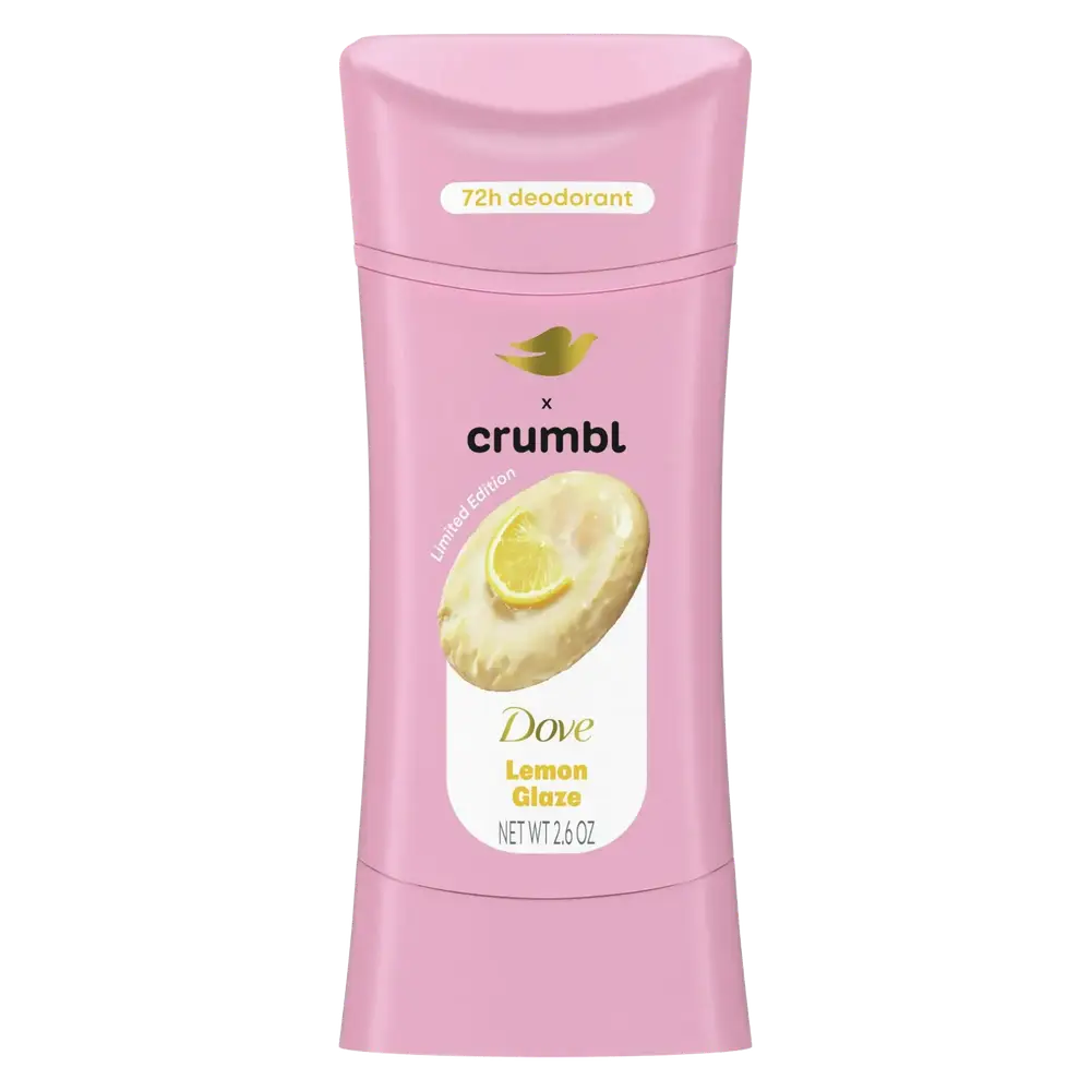 Dove Crumbl Deodorant Stick Lemon Glaze