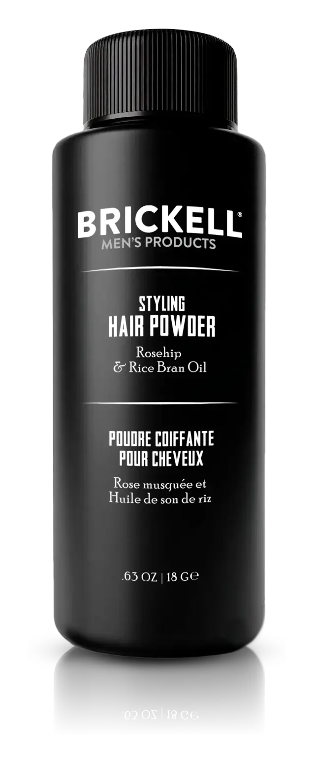 Brickell Men's Products Styling Hair Powder