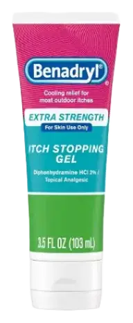 Benadryl Extra Strength Anti-Itch Topical Analgesic Gel