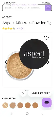Aspect Skincare Mineral Powder