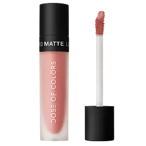 Dose Of Colors Liquid Matte Lipstick Bare With Me