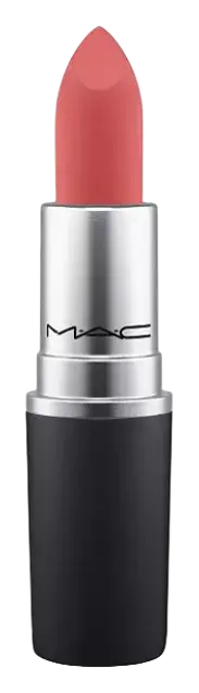 Mac Cosmetics Powder Kiss Lipstick Sheer Outrage