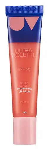 Ultra Violette Sheen Screen Hydrating Lip Balm SPF 50 Peach