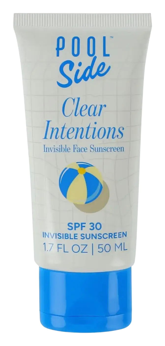 Five Below Pool Side Clear Intensions SPF 30 Invisible Sunscreen